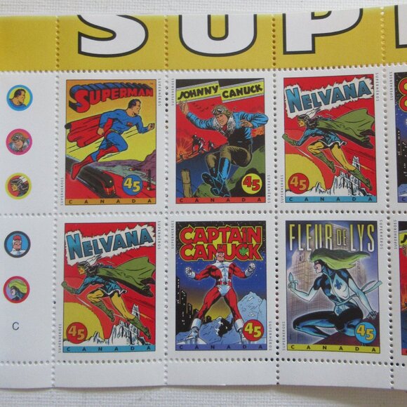 Stamps, Circus, Yr of the Tiger, Marilyn Monroe, Princess Diana, Superhero - Picture 14 of 15